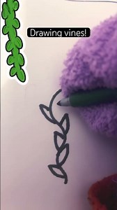 Drawing vines! #shorts #art #vines