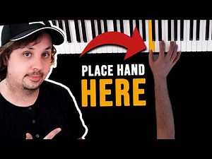 Place Your Hands and Fingers on the Piano Like THIS (LIVE)
