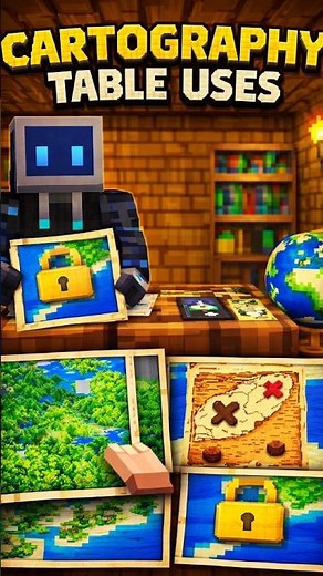 This Cartography Table Setup is INSANE 😳 Minecraft