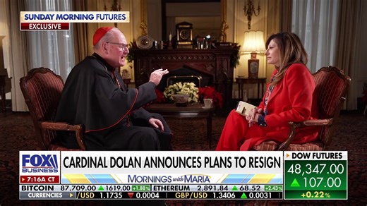 Cardinal Dolan shares his post-resignation plans