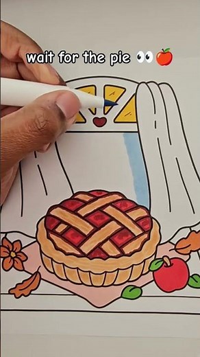 Cozy Fall Coloring 🍎✨ Relaxing & Satisfying Color With Me