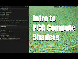 Intro to PCG Compute Shaders (UE 5.5)