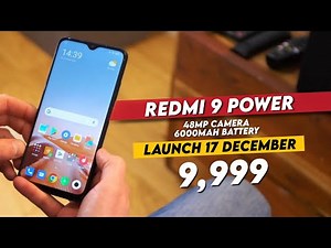 Redmi 9 Power India launch Date Confirm |Price & Specifications | 48Mp Quad Camera | 6000mAh battery