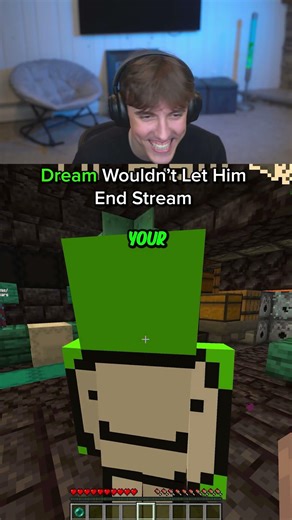 Dream wouldn't let Donut end stream...