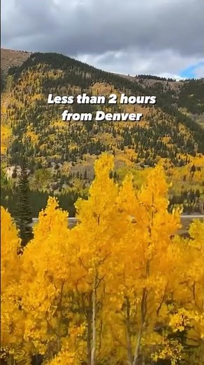 🚂All aboard Leadville Railroad scenic train through gorgeous aspen groves, past Colorado’s tallest
