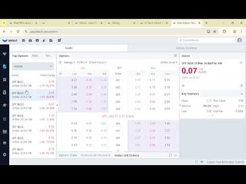 How to Buy and Close a Put Option on Webull App - Full Guide