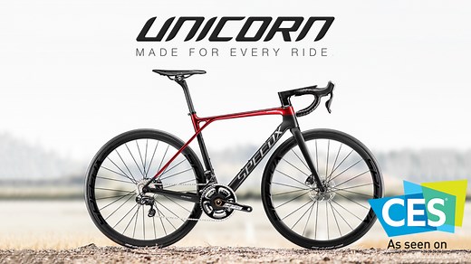 SpeedX Unicorn | smart road bike with built-in power meter