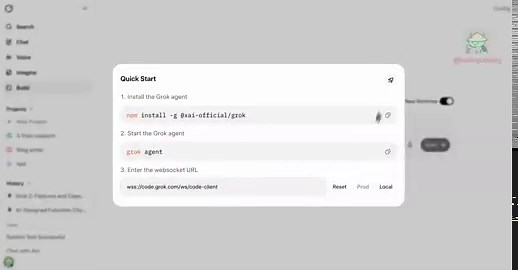 Early look at Grok Build and Computer 🔥Yes, there is a strong assumption that both will arrive at the same time as a desktop app. > Grok Build UI has 2 versions, Local and Remote. The local version uses a Grok agent running locally for execution, which only makes sense if it were a desktop app. > Grok Computer is likely a Grok Desktop app with Grok Build built in. Since it will be web-based, there is a high chance that both macOS and Windows versions will drop at the same time. > Grok Build wil