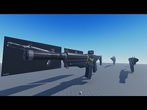 SCI-FI ASSAULT RIFLE - ROBLOX SPEEDBUILD
