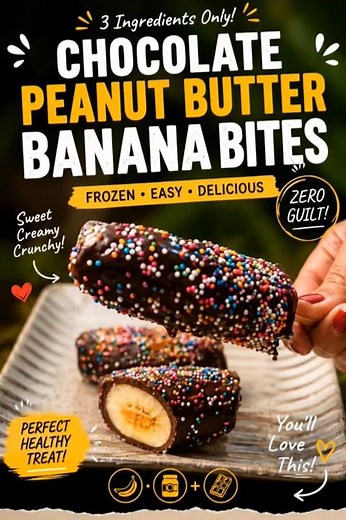 Chocolate Covered Banana Pops 🍌🍫 | No Guilt, Just Yum!