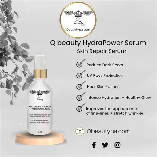 Q beauty HydraPower Serum Qbeautypa.com