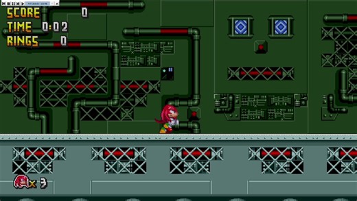 Knuckles’ first level in Sonic.exe Dawn Of Despair, my upcoming game. #Sonic #sonicexe #gameplay #game #gamedev