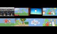 Mix of 8 videos from youtube : 32 cbeebies shows battle vs 7 languages of pablo