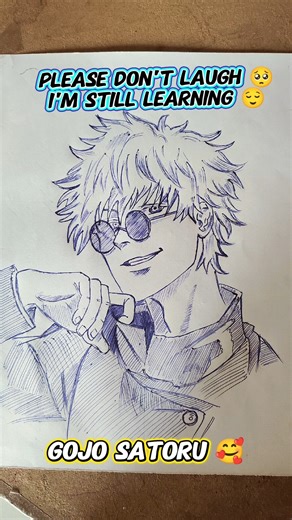 Gojo Satoru 😍 #shorts #gojosatoru #art