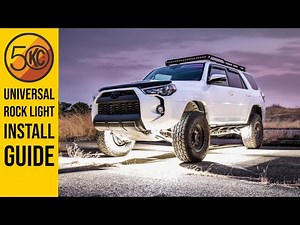 KC Cyclone LED 6-Light Universal Rock Light Install Guide