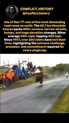The sound of the Isle of man TT is insane #history #america #monstertruck #shorts