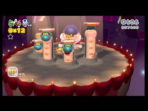 Super Mario 3D World - 3rd World Boss - Hisstocrat