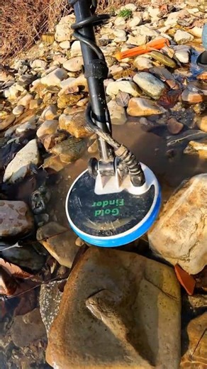 How I Discovered a Gold Jewel in the River with my metal detector #viralshorts #metaldetecting