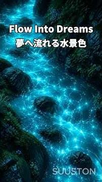 【快眠BGM】幻想的な水景色と癒しの音楽。心ほどける睡眠ヒーリングBGM #relaxingmusic #眠る #癒し