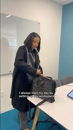Morning routine at Randstad