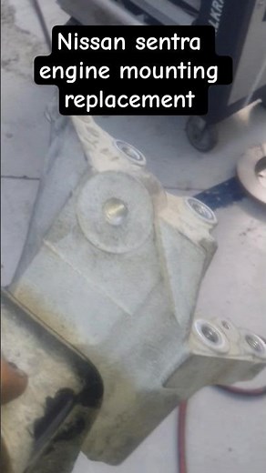 Nissan sentra engine mounting replacement #automobile #mechanic #ytshorts #shorts #diy #newyoutuber