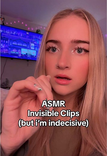 ASMR Invisible Clips for Relaxing Tingles