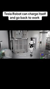 175K views · 14K reactions | Tesla Robot can find it’s own charger and then go back to work after charging #fyp #viral #tesla #tsla #robot #irobot #teslarobot #teslaoptimus | Tesla Owners of Silicon Valley | Facebook