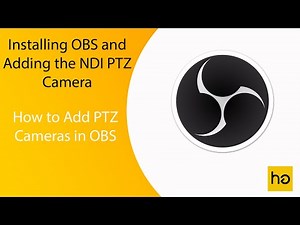 How to connect your PTZ camera in OBS