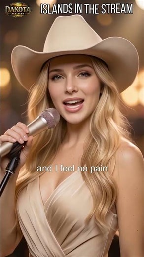 Islands in the Stream Cover - Dakota AI Singer #shorts #classiccountry #englishsongs