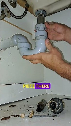 *EASY FIX* How To Replace a Bathroom Sink Drain Assembly #plumbing #diyplumbing