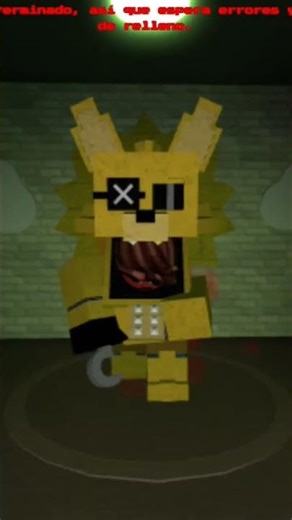 FNAF Falló springlock en spring Foxy