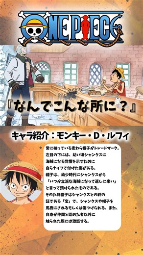 [ワンピース]食べるのを止められないルフィ
