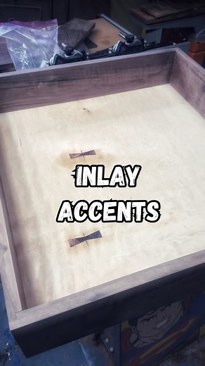 These are resaw shavings from matching structural inlays in the piece itself and I’m adding these to the inside of the drawer box just for fun 👍🏻👍🏻 #woodwork #woodworking #woodworker #wooddetails #wood #furnituredetails #drawer #woodworkforall #starbondadhesives #dowoodworking #woodworkcraft #handsthatmake #madeinusa🇺🇸 #justforfun #inlay #jmlwoodcraft | JML Woodcraft, LLC