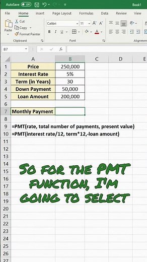 How to Calculate a Loan Payment in Excel