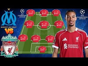 🔥 NEW FORMATION SOLVES IT ALL! MARSEILLE vs LIVERPOOL BEST PREDICTED XI (4-3-3) ft WIRTZ | UCL 2026