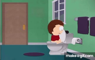 Clyde poop but he eat on Make a GIF