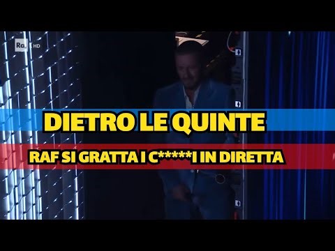 Sanremo 2026 | Raf behind the scenes | The gesture that didn't escape the web's attention |