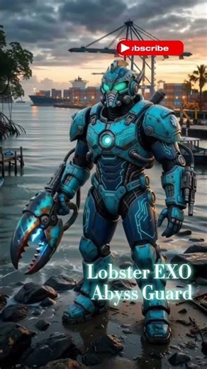 Lobster Model 5 - Futuristic Exosuit