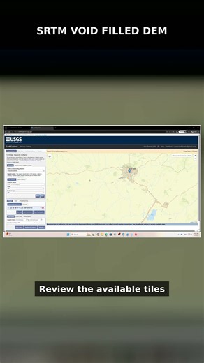 How to Download SRTM Void-Filled DEM from USGS & Import It into ArcGIS Pro