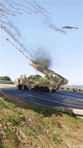 S-500 Advanced Defense System Instantly Target B-21 Bomber In Gtav