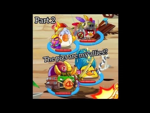 Angry Birds Epic but the pigs are my allies! - Part 2 | No Commentary | Gameplay