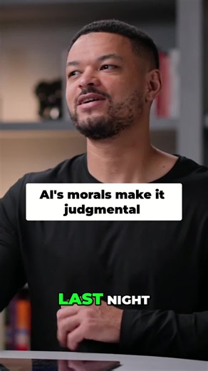 AI Morals: Judgmental AI or Losing Model?#creatorsearchinsights #podcastclips #trending #podcast #fyp #podcastclip #podcasts #thediaryofaceo #viral #diaryofaceopodcast #bot #ai #explorepage✨ #tiktoktrend #foryoupage Podcast set up Podcast Clips Podcast Moments Podcast Clipinto the weebs podcastbook podcasts Podcast Showeducational podcast podcast asmr diary of a CEO