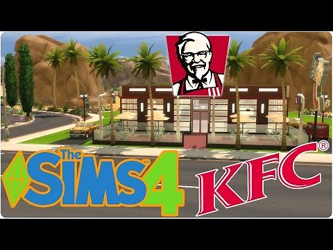 The Sims 4 - KFC RESTAURANT BUILD