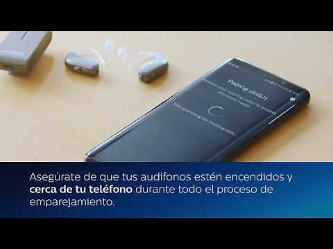 Cómo emparejar audífonos Philips HearLink con Android
