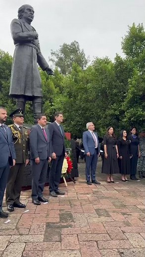 El gobernador encabezó la ceremonia cívica en honor a las y los héroes que nos dieron libertad.