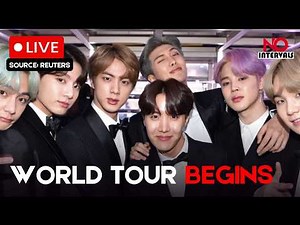 LIVE: BTS World Tour Kicks Off With Massive Crowd After Chart-Topping Comeback