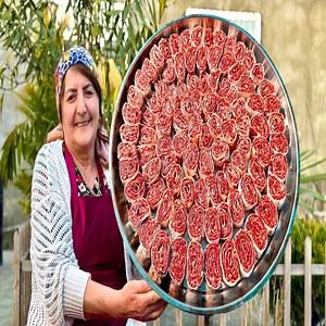 Grandma's Meat Rolls in Lavash Bread Recipe! Unique Way of Cooking Meat | Chef Grandma Cooking