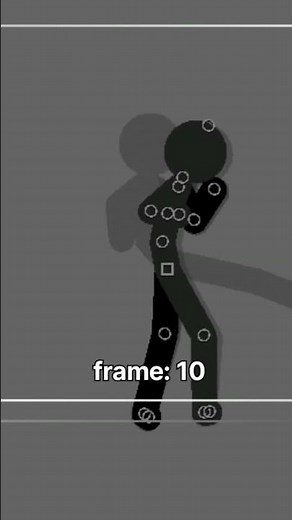 how to animate kick in stick nodes #animationtechniques #animation