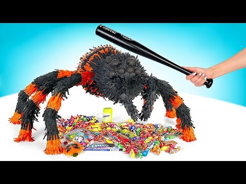 Comment Fabriquer Une PINATA ARAIGNÉE GÉANTE