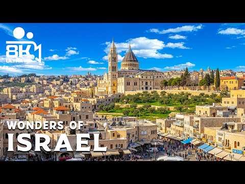 Wonders of Israel – Explore Desert Horizons, Holy Cities, and Mediterranean Shores | Travel Video 4K